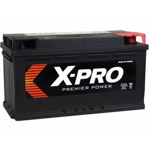 Akumulator X-PRO 100Ah 850A EN wysoki Prawy Plus